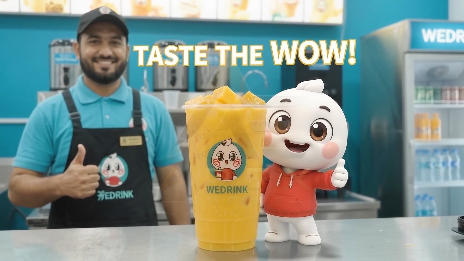 WeDrink — Real Mango, Real Wow